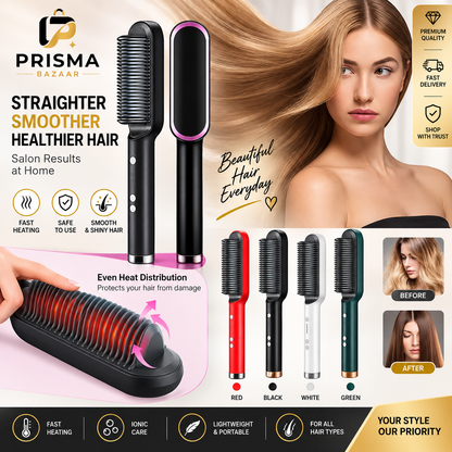 Hair Straightener Brush